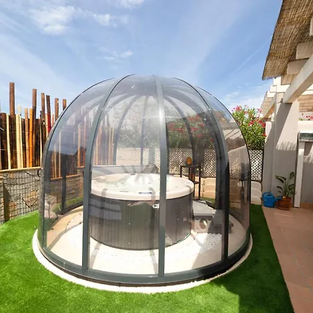 بيت للعطل Sunset Sea View & Garden 6p Max كالا تاريدا